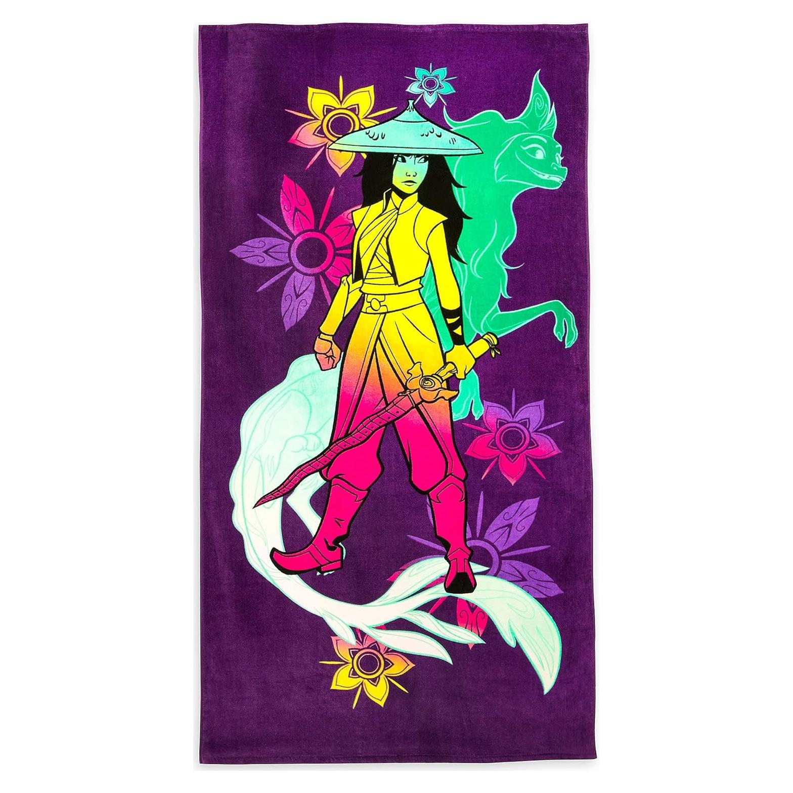 Toalla de Playa Disney Raya y el Último Dragón 70x140 cm