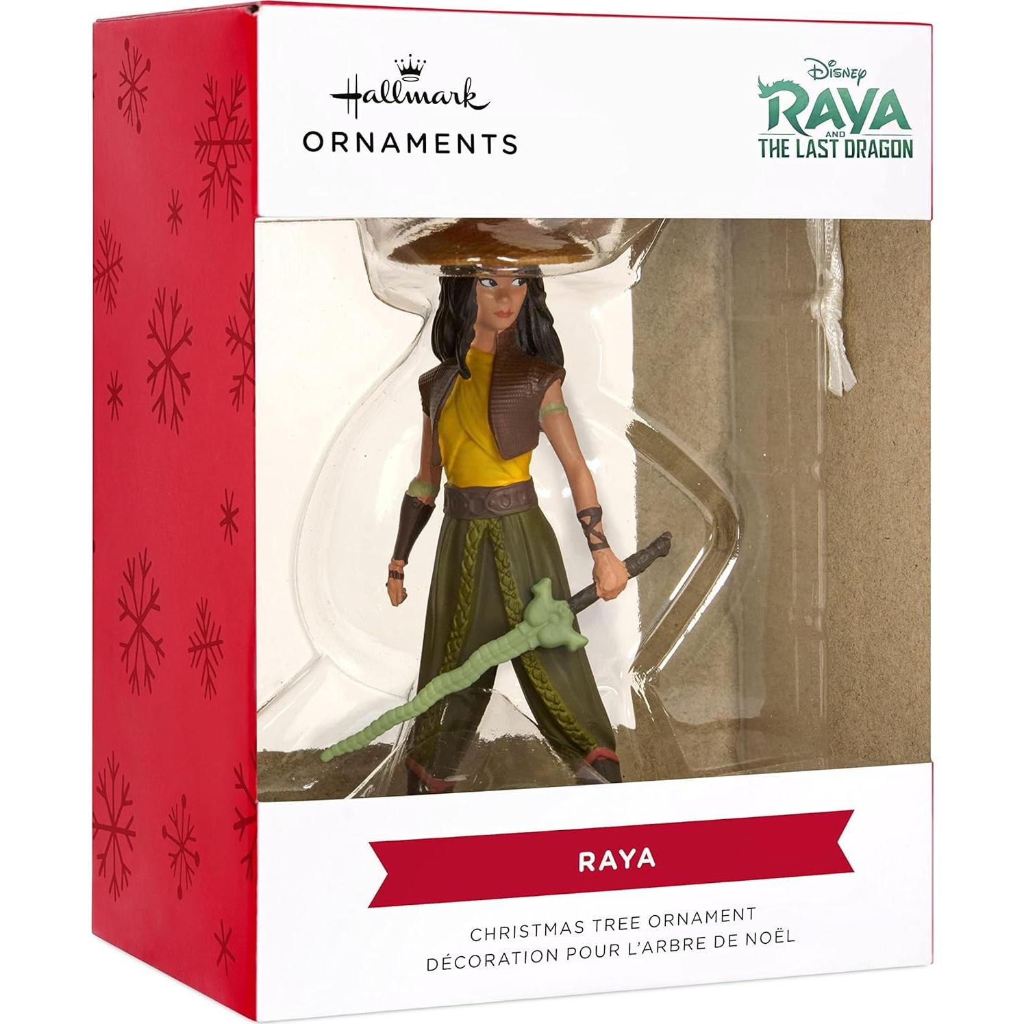 Adorno de Navidad Hallmark Disney Raya y el Último Dragón 5.24x9.48cm