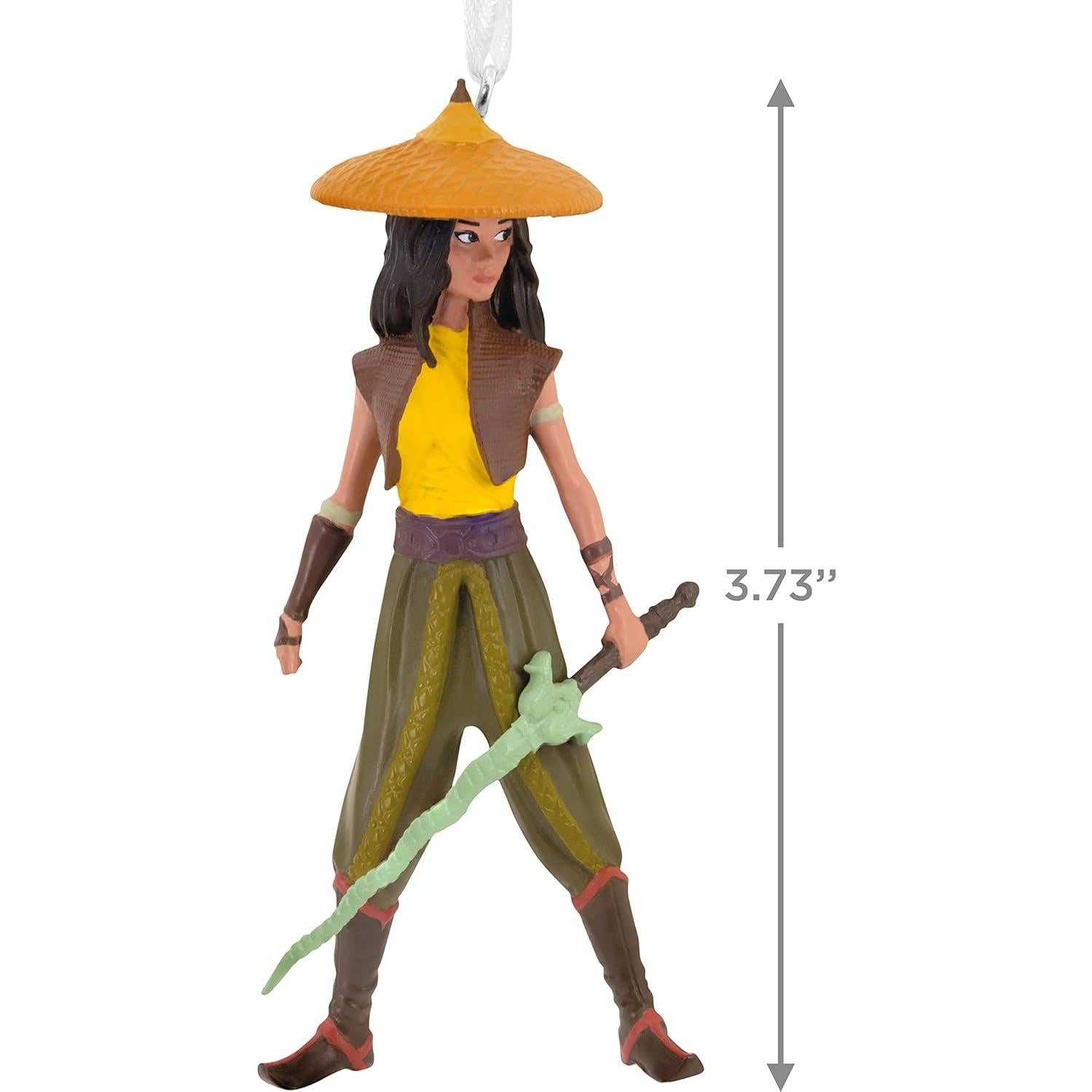 Adorno de Navidad Hallmark Disney Raya y el Último Dragón 5.24x9.48cm