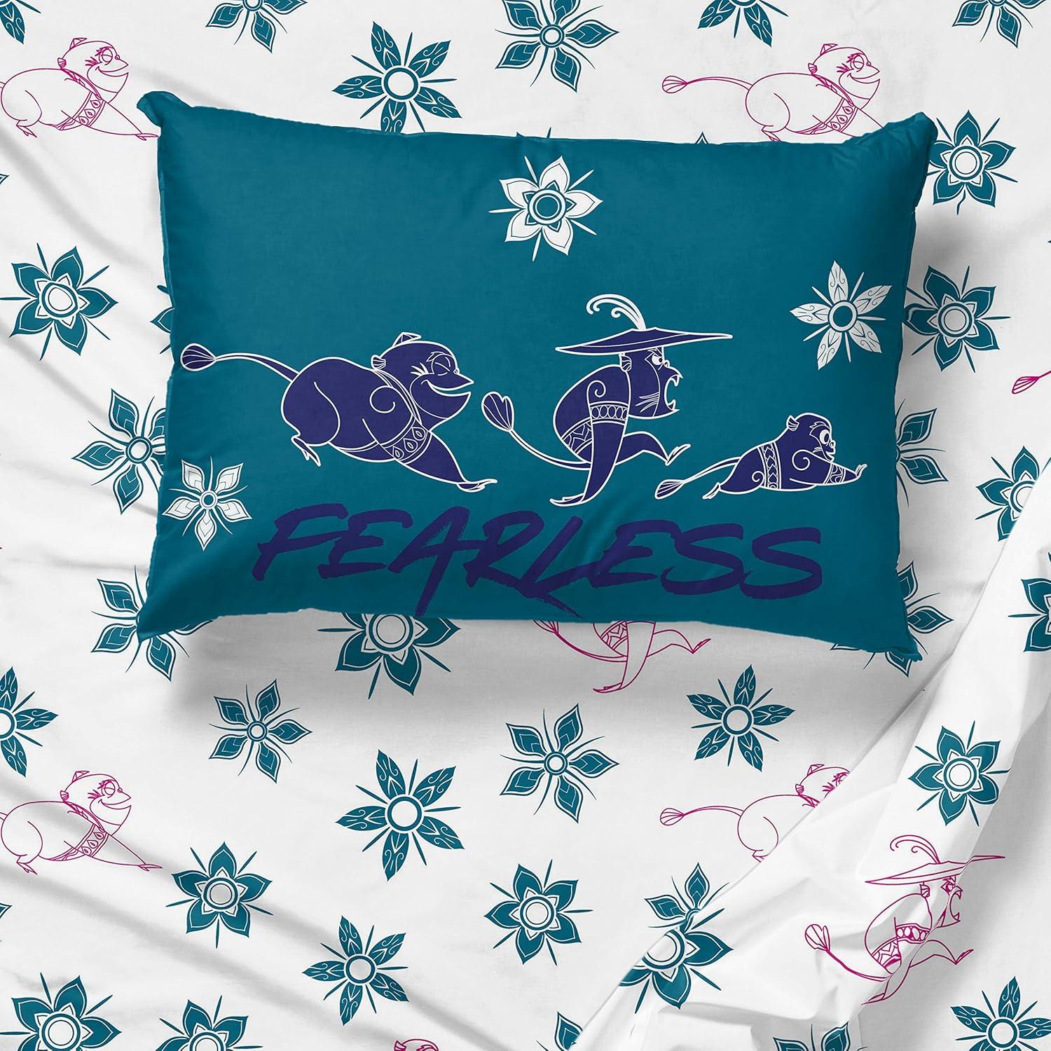 Juego de Sábanas Gemelas Disney Raya y el Último Dragón - 3 Piezas Microfibra