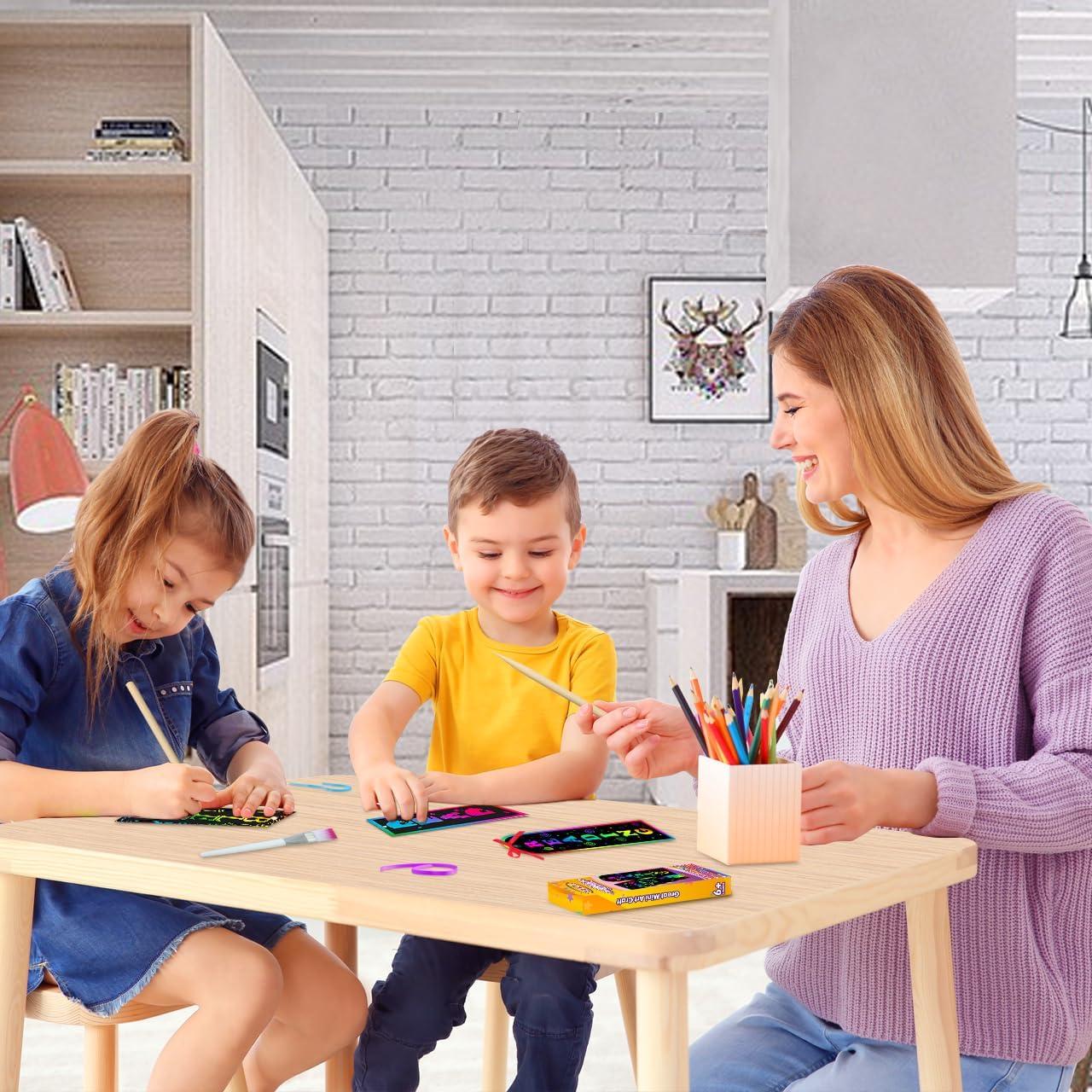 Marcadores Rascables ZMLM para Niños - 36 Piezas con Estiletes