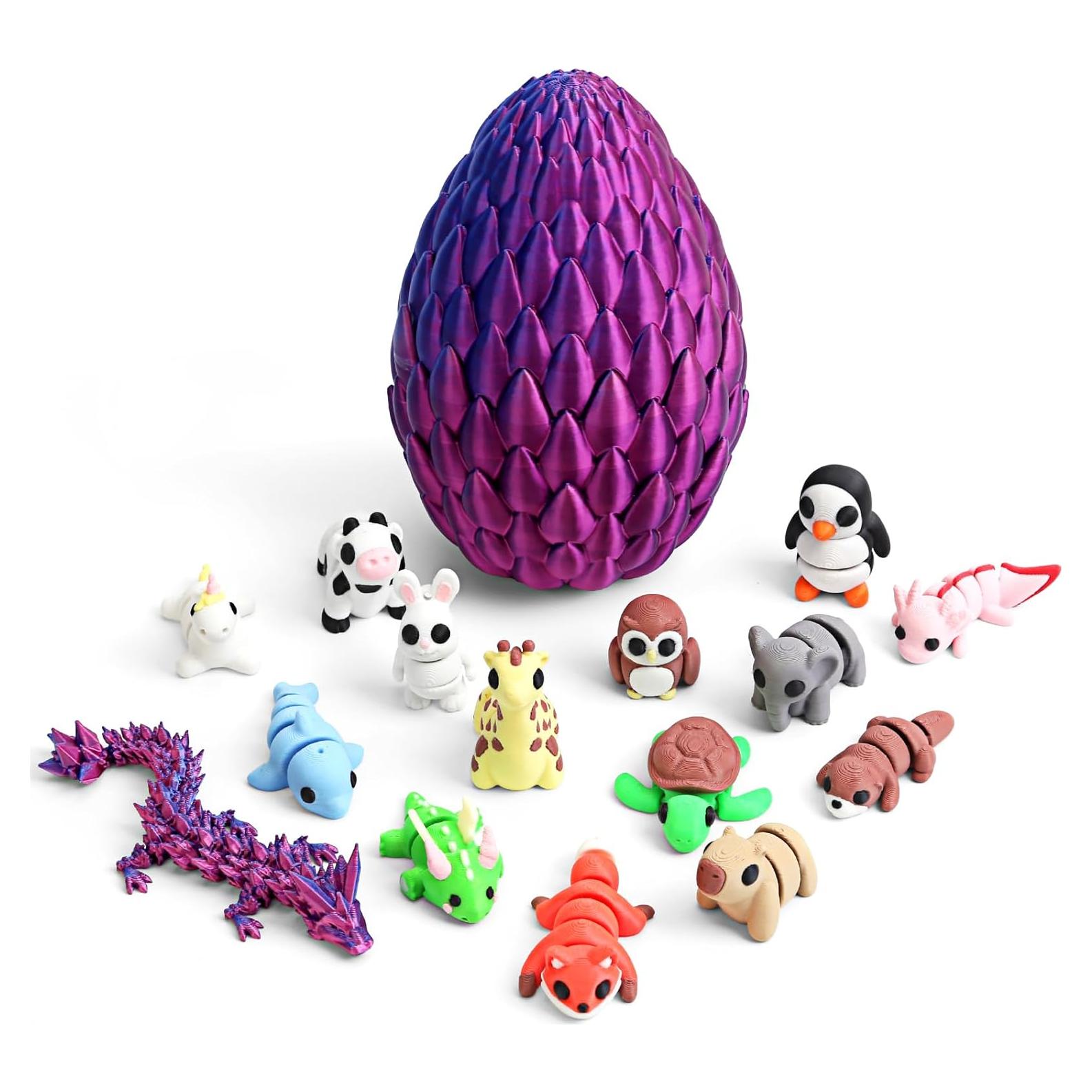 Conjunto de Juguetes de Animales 3D Eisfiel - 15 Piezas