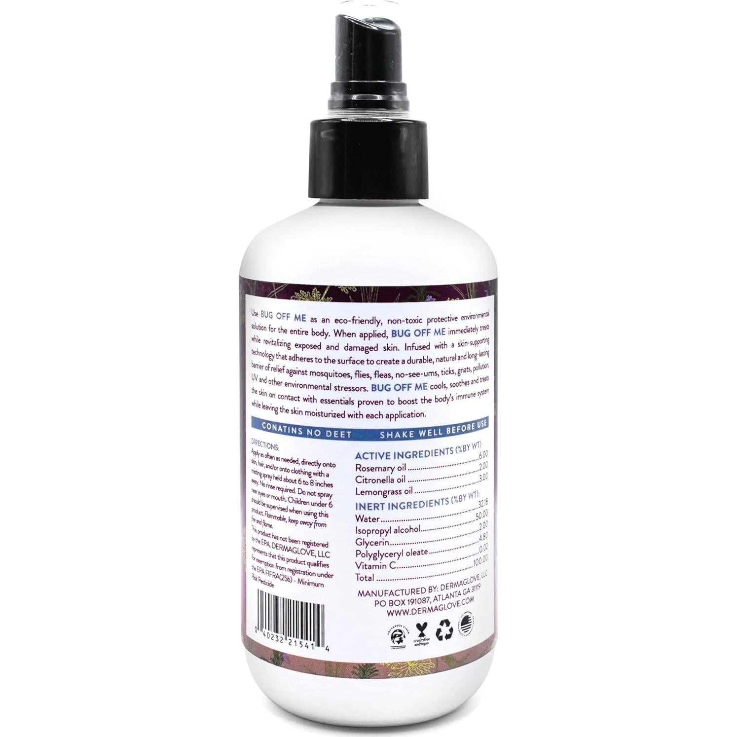 Spray Protector Natural DERMAGLOVE 240 ml Alivio Mosquitos