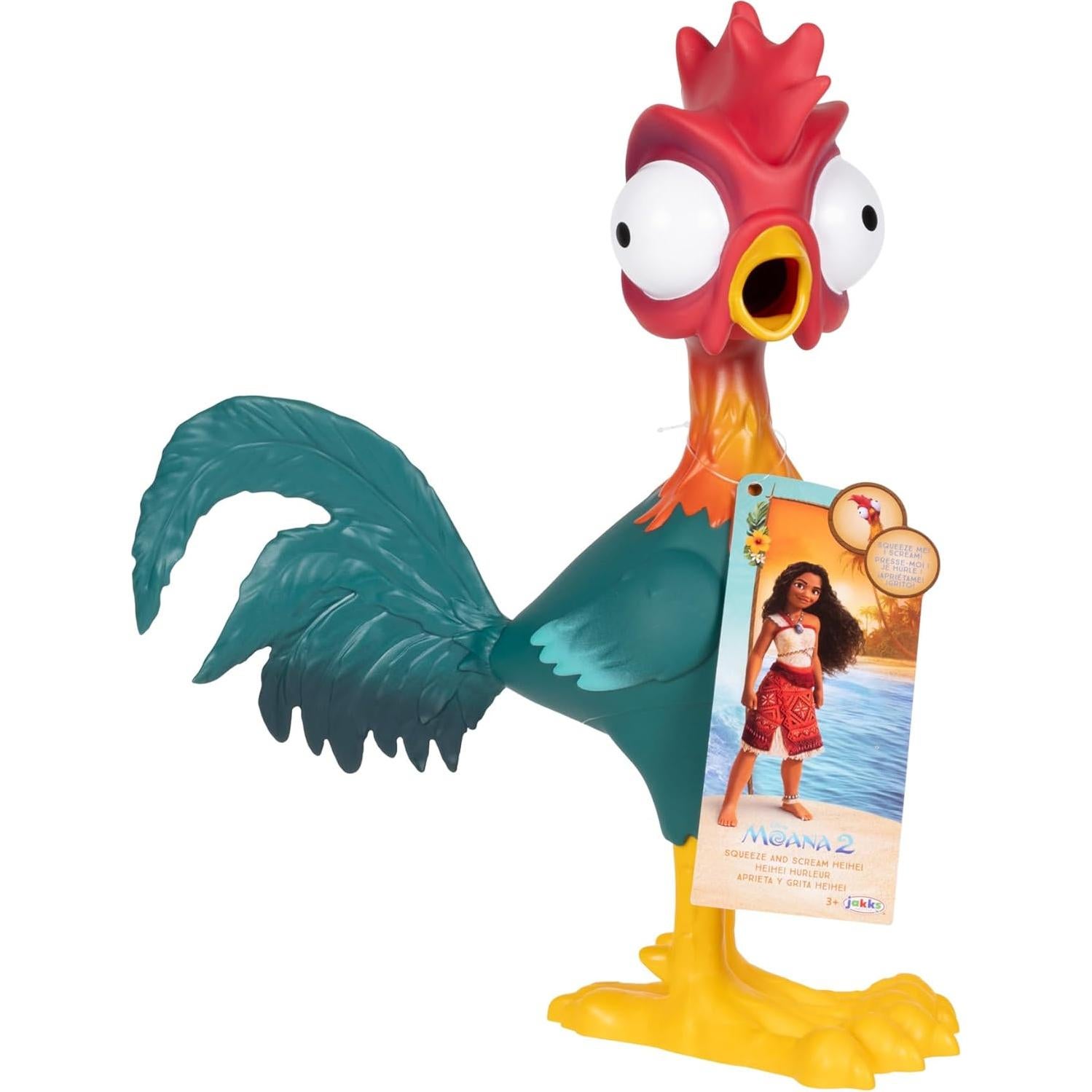Figura de Juguete HeiHei Squeeze and Scream Disney 30.5 cm