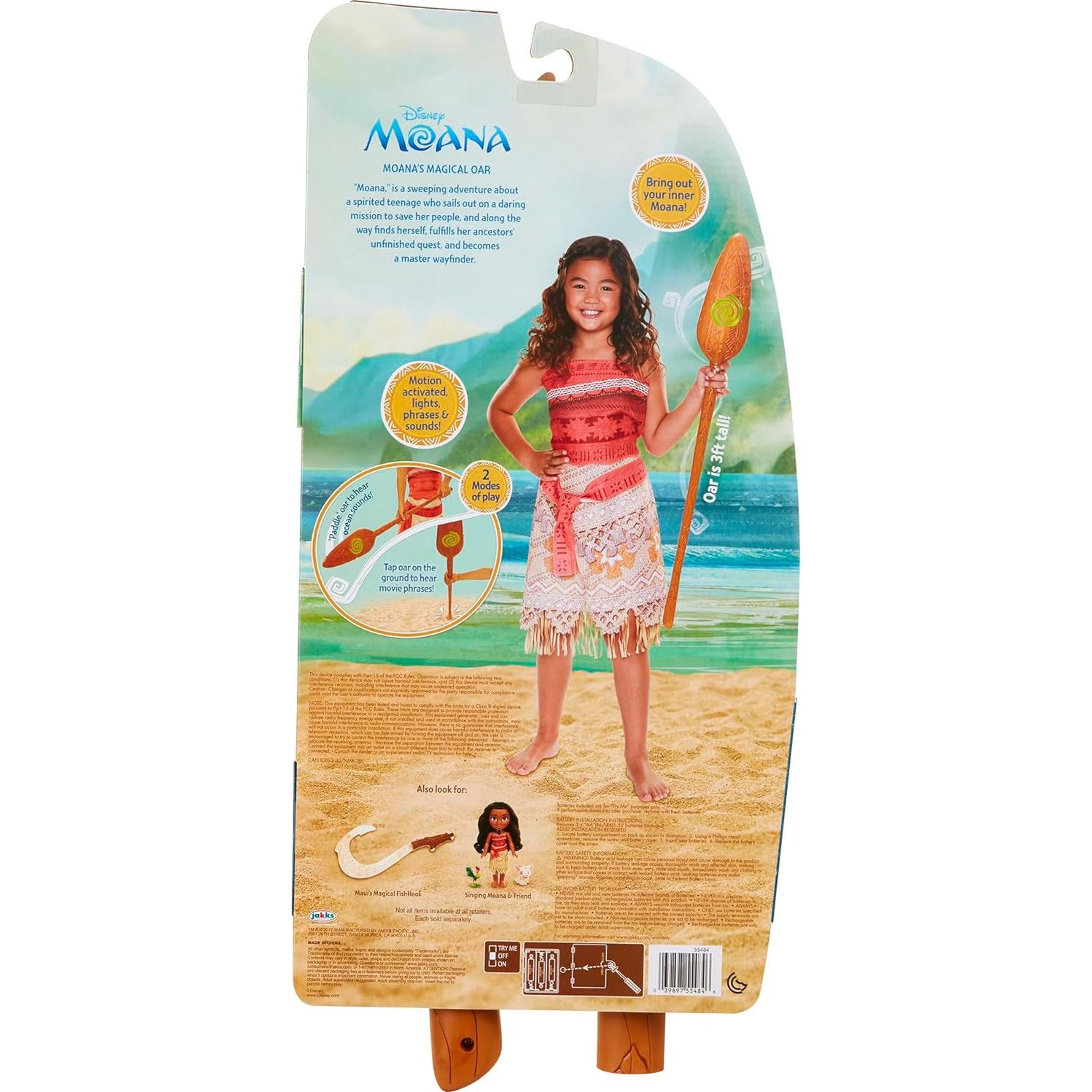 Remo Mágico Disney Moana 0.91m Luces y Sonidos - Licencia Oficial