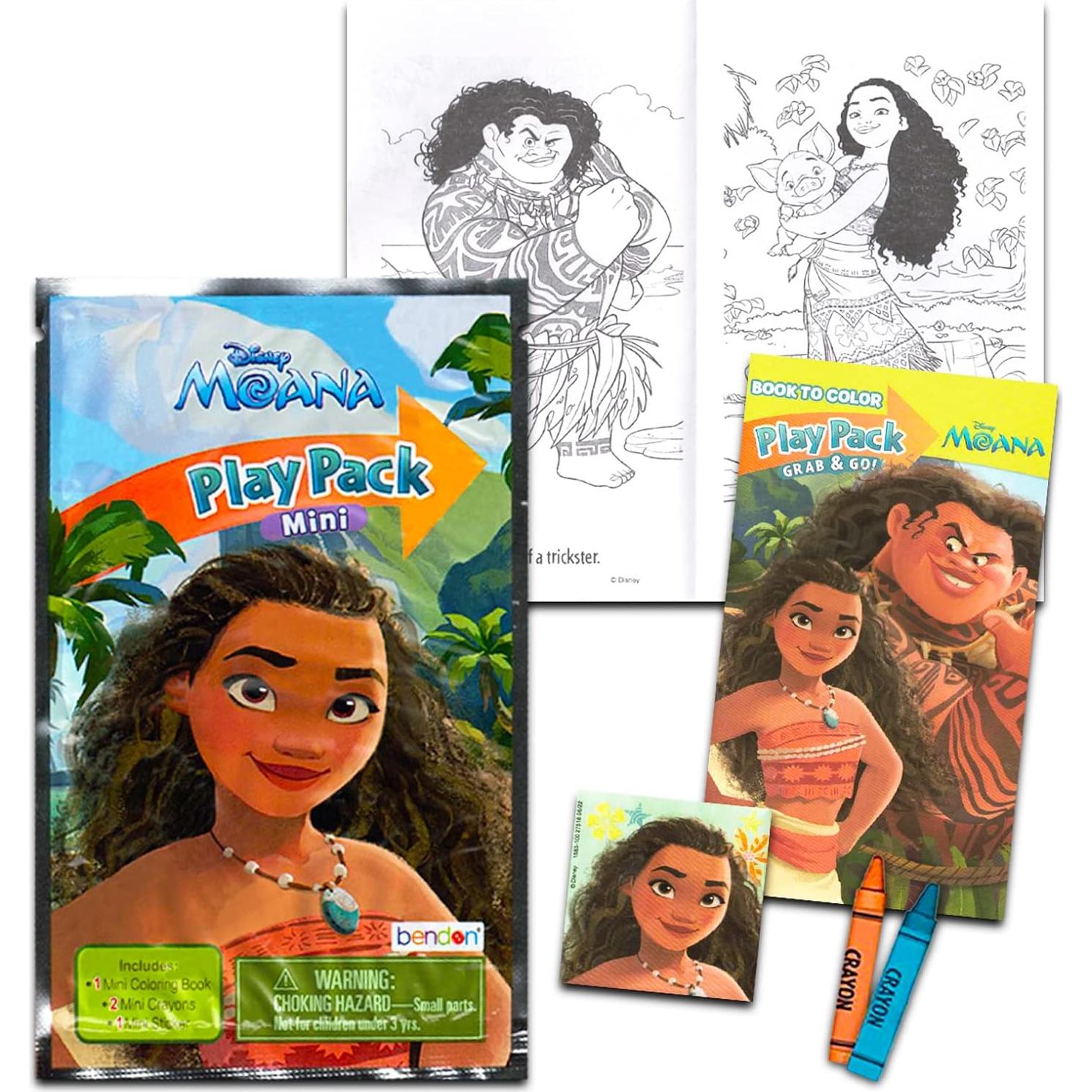 Paquete de 24 Favoritos de Fiesta Disney Moana - Suministros