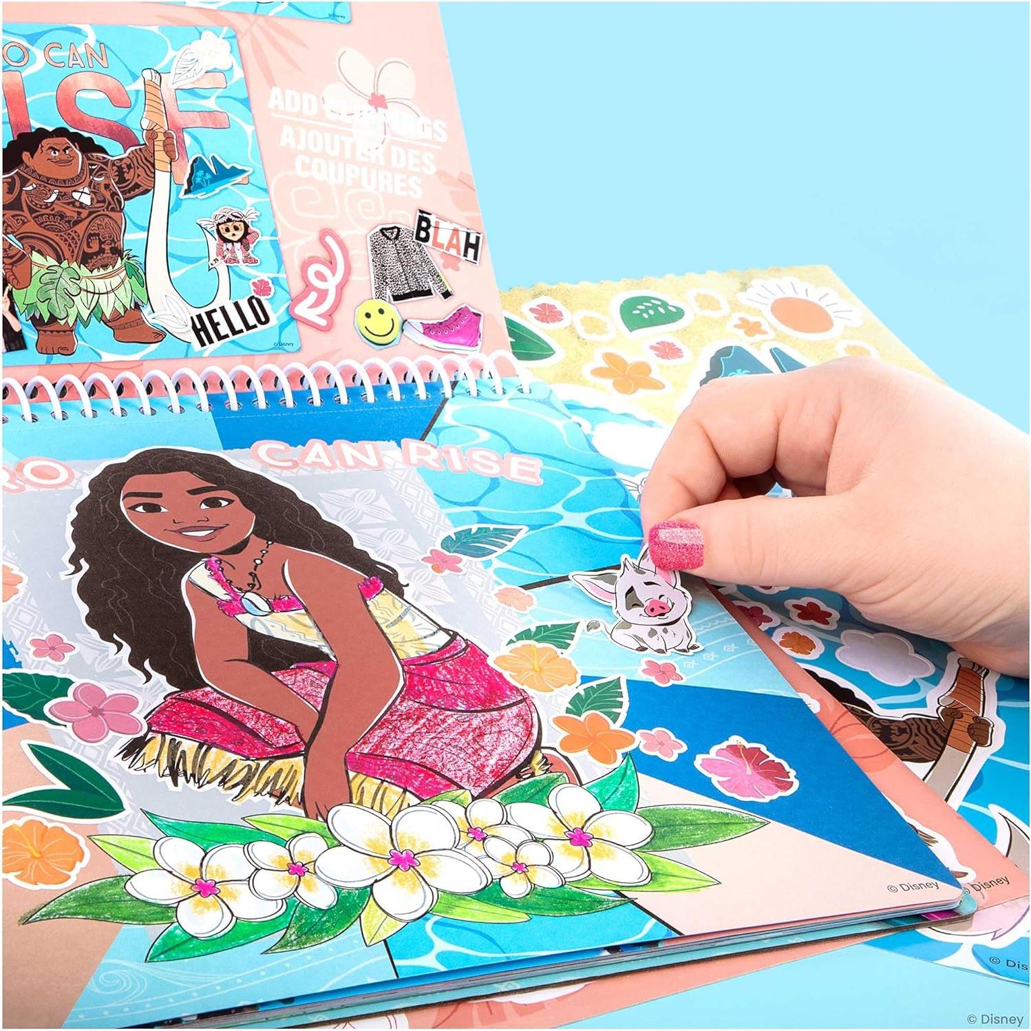 Conjunto de Pegatinas y Collage Disney Moana 450+ Piezas
