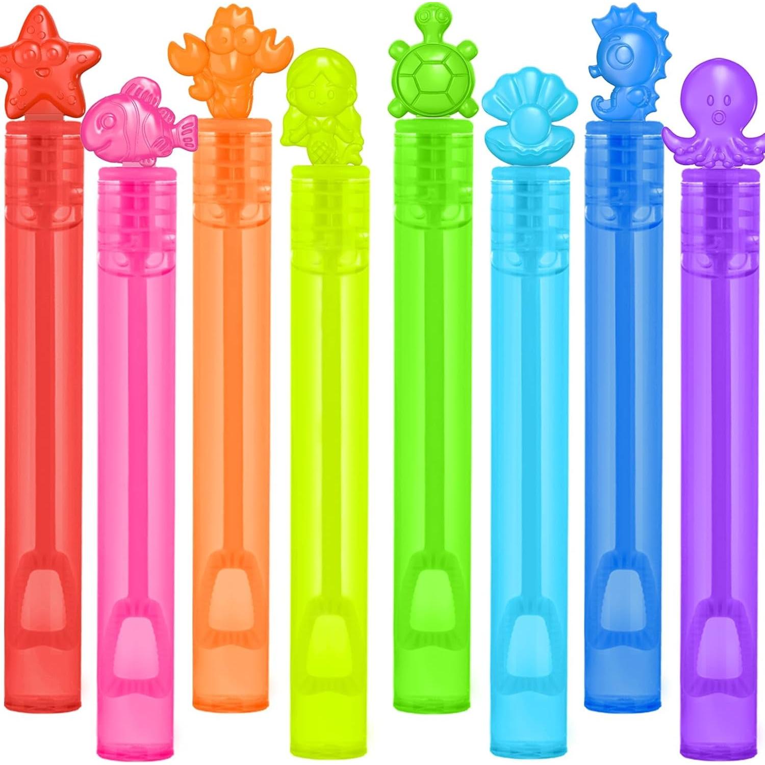 Paquete de 32 Mini Varitas de Burbujas Cawiew para Niños