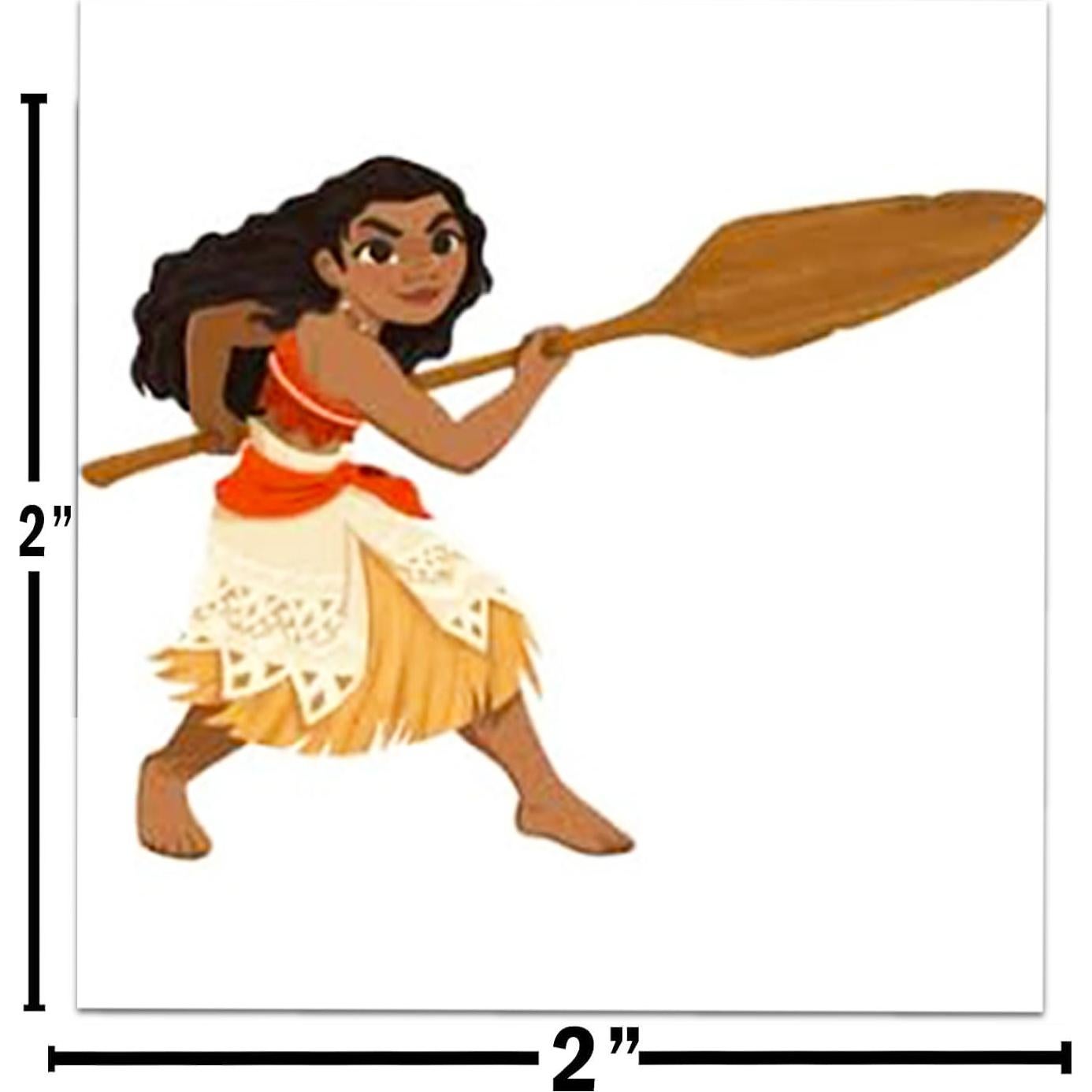 Paquete de 72 Tatuajes Temporales Moana - Decade West