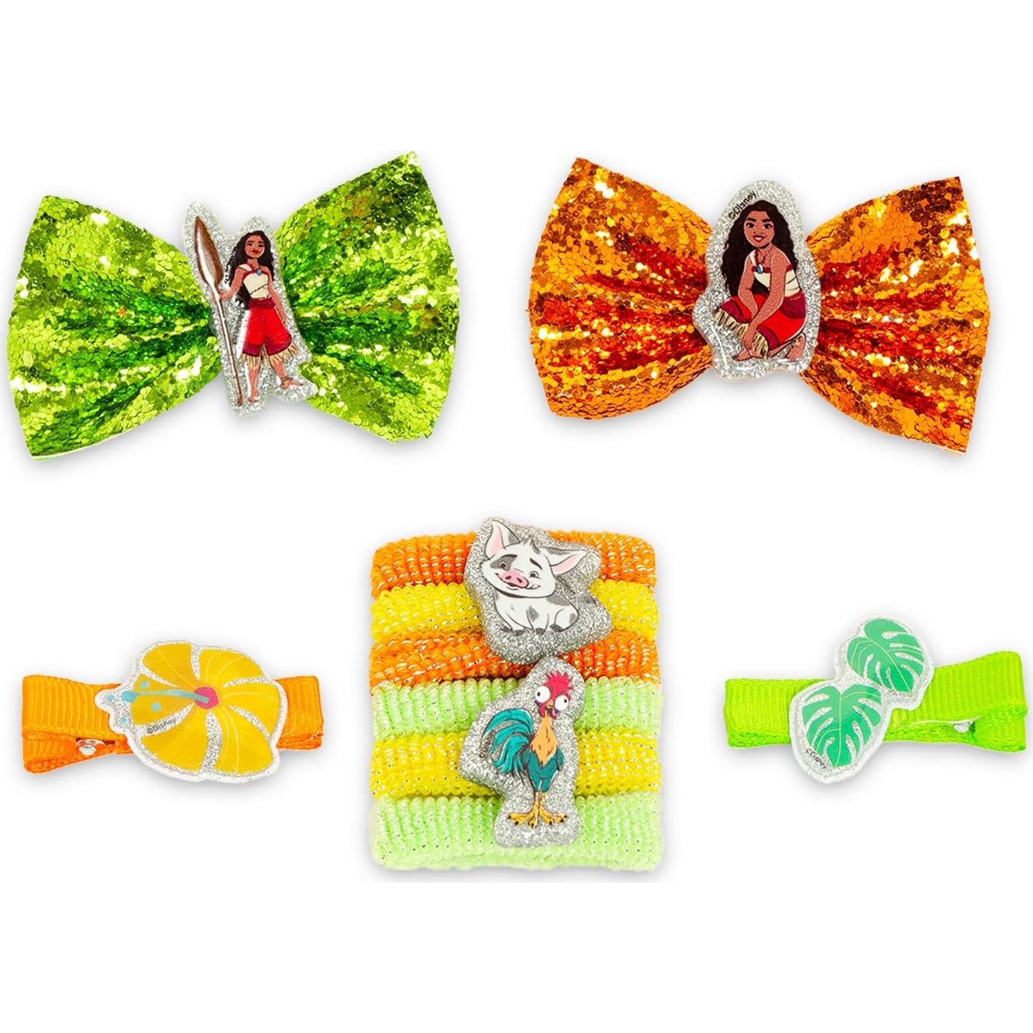 Conjunto de Accesorios para el Cabello Moana - 10 Piezas