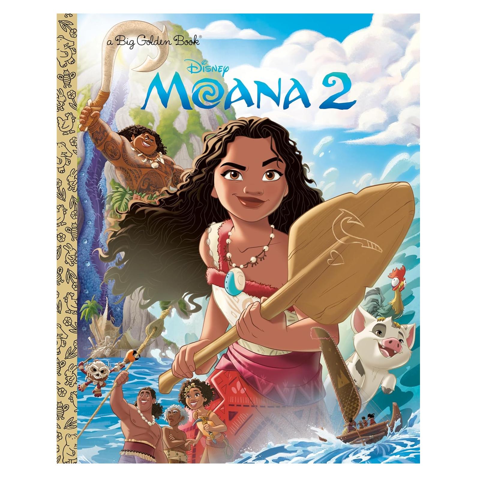 Disney Moana 2 Big Golden Book