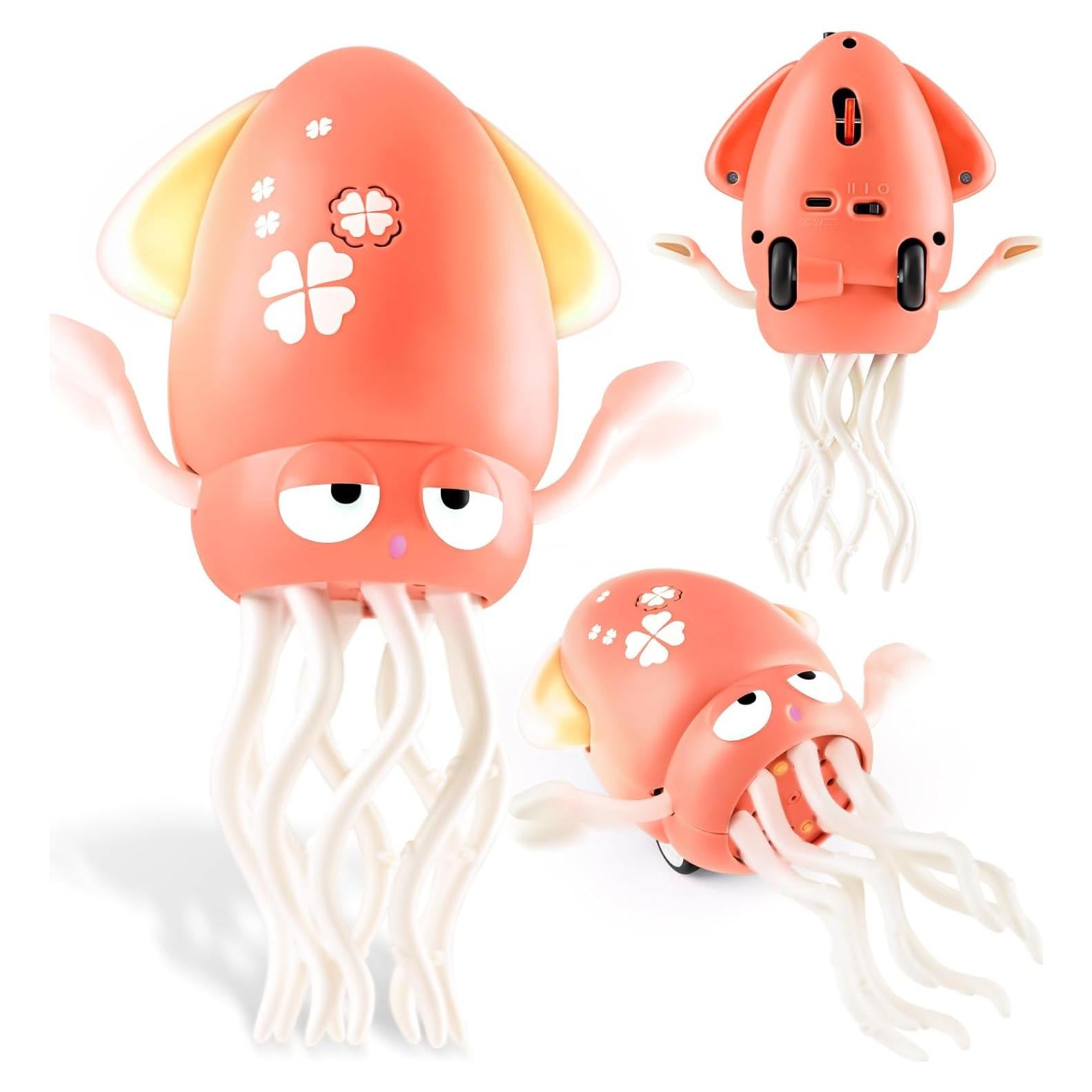 Juguete Interactivo de Pulpo Eléctrico Blf Fun Rosa