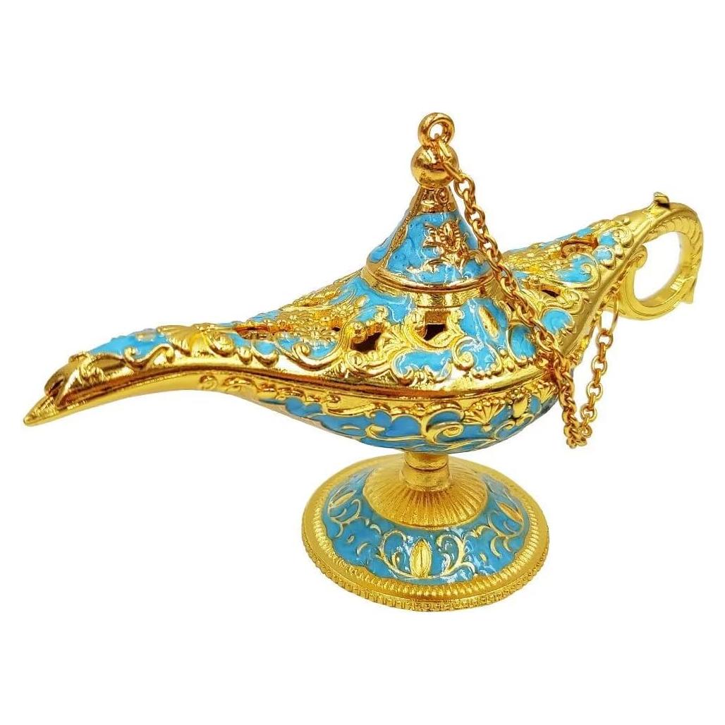 Lámpara Mágica de Aladino Hora de Aladino Pequeña Azul
