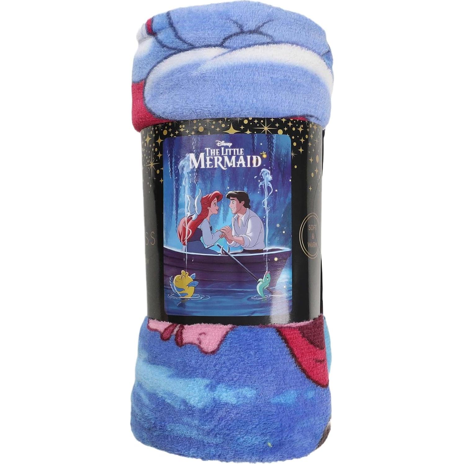 Manta Micro Raschel Aladino y Jasmine Estándar 116.8x152.4cm