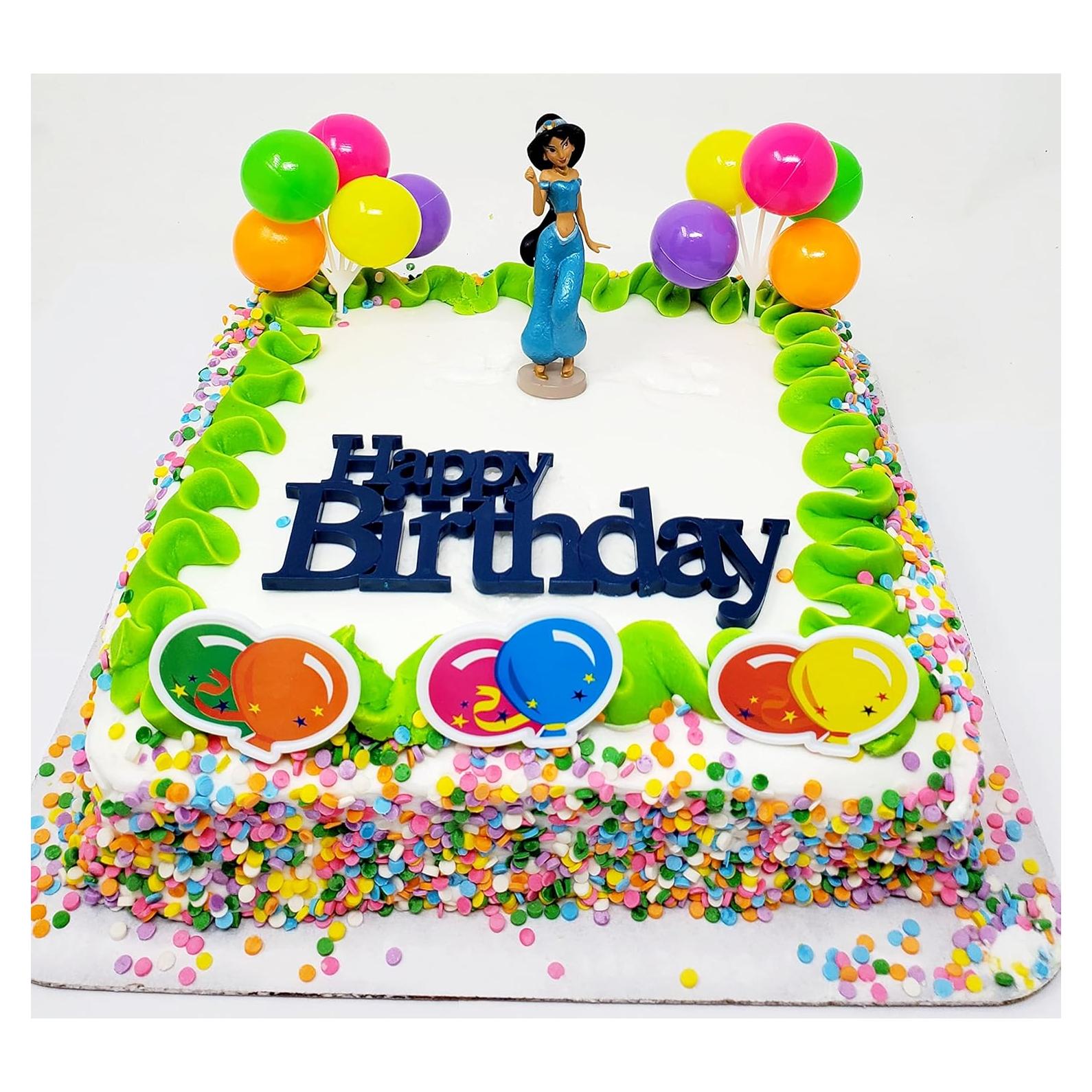 Set de Decoración para Pasteles Aladino Jasmine 7 Piezas