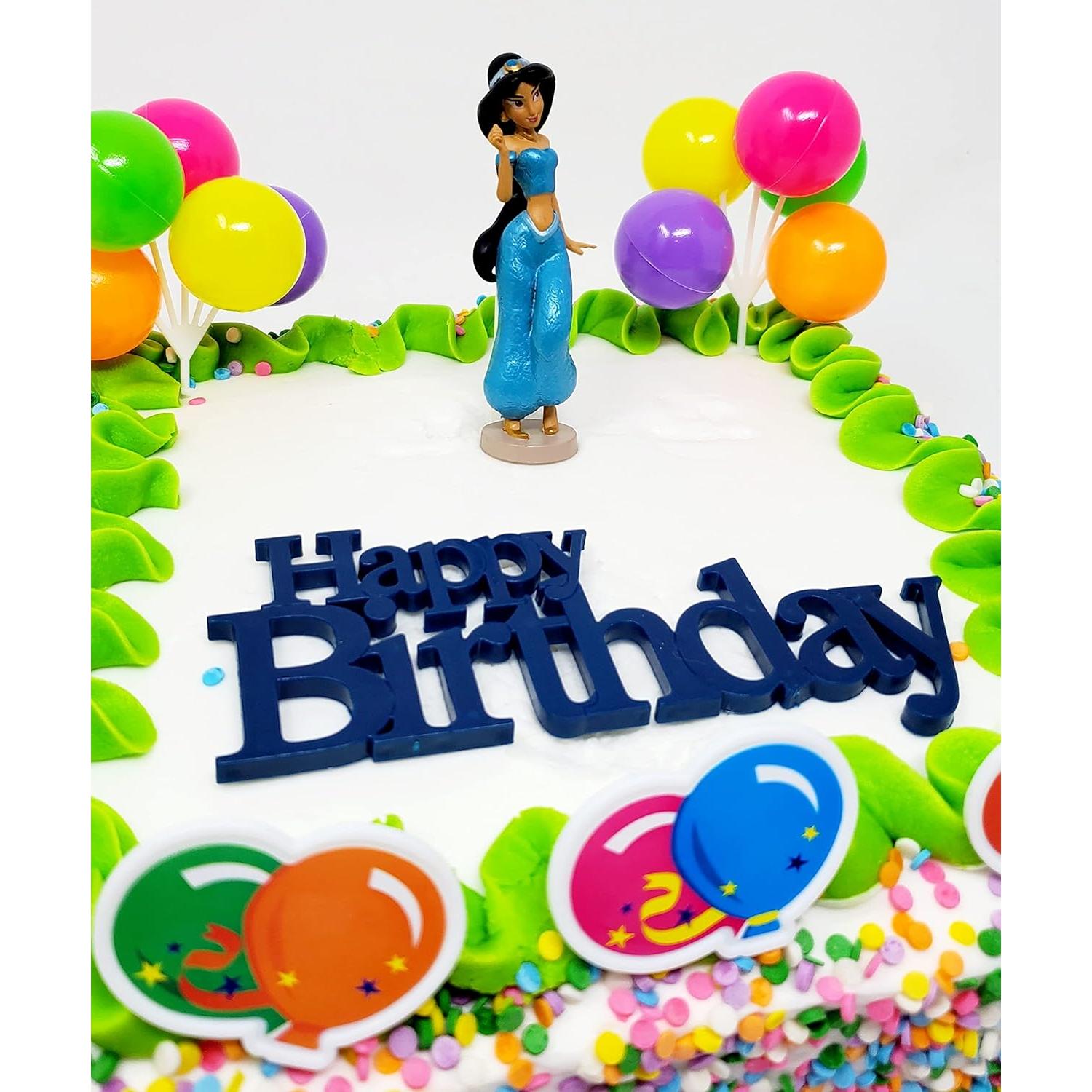 Set de Decoración para Pasteles Aladino Jasmine 7 Piezas