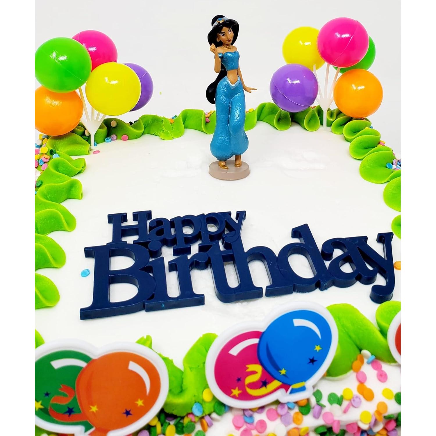 Set de Decoración para Pasteles Aladino Jasmine 7 Piezas
