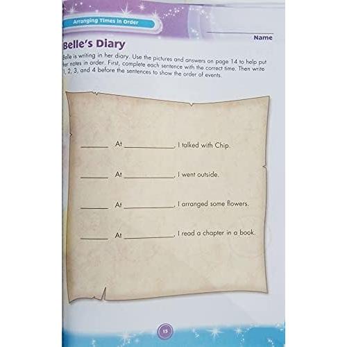 Cuaderno de Trabajo Disney Pixar Tiempo y Dinero 32 Páginas