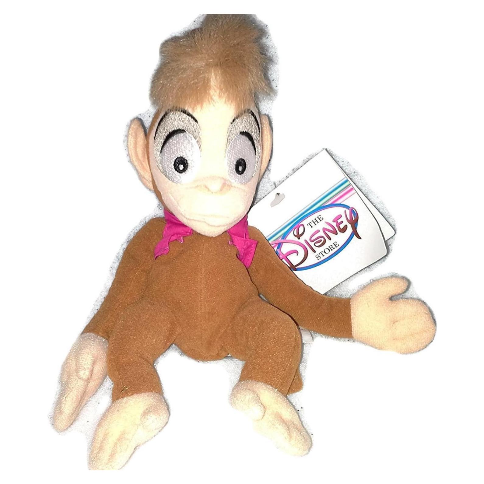 Beanie Baby Abu de Aladino Disney 17.8x8.1x6.4 cm