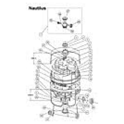 Junta de Tanque Aladdin O-184-9 18" Diámetro Goma