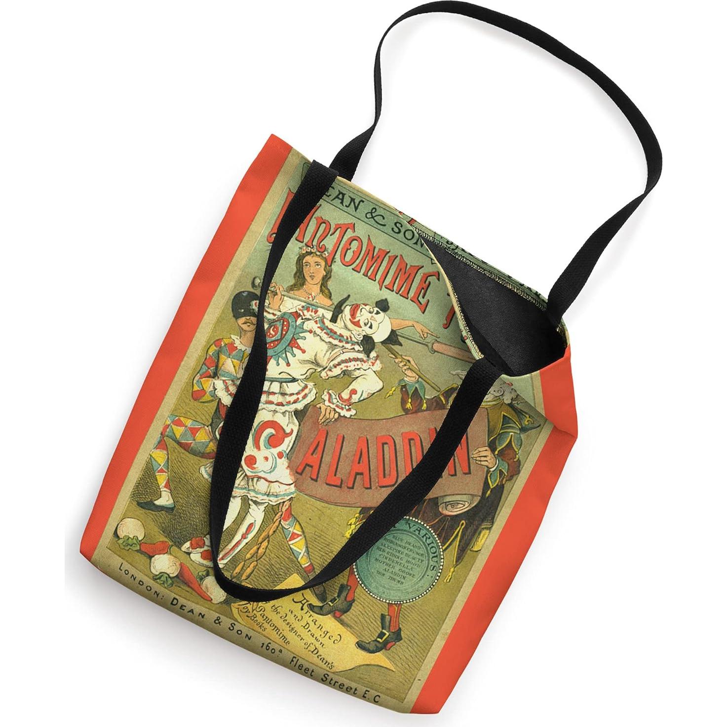 Bolsa de Tela Pantomima Aladino 40.6x40.6 cm Retro