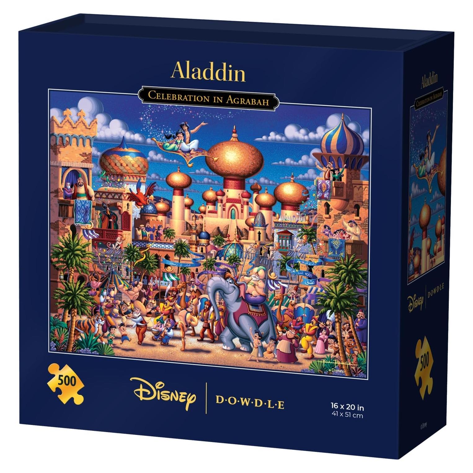 Rompecabezas 500 Piezas Aladino Agrabah Dowdle 40.64x50.8cm