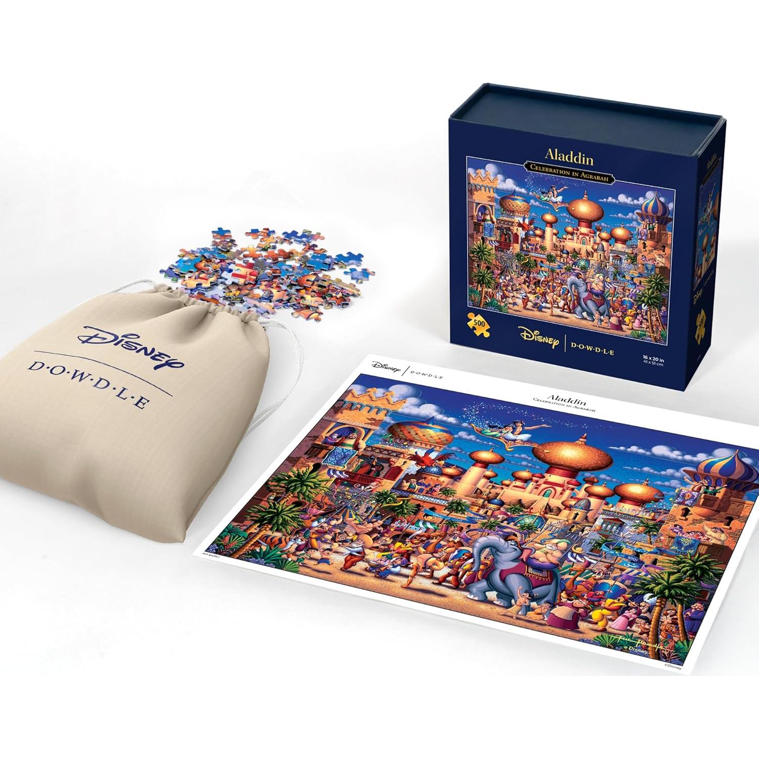 Rompecabezas 500 Piezas Aladino Agrabah Dowdle 40.64x50.8cm