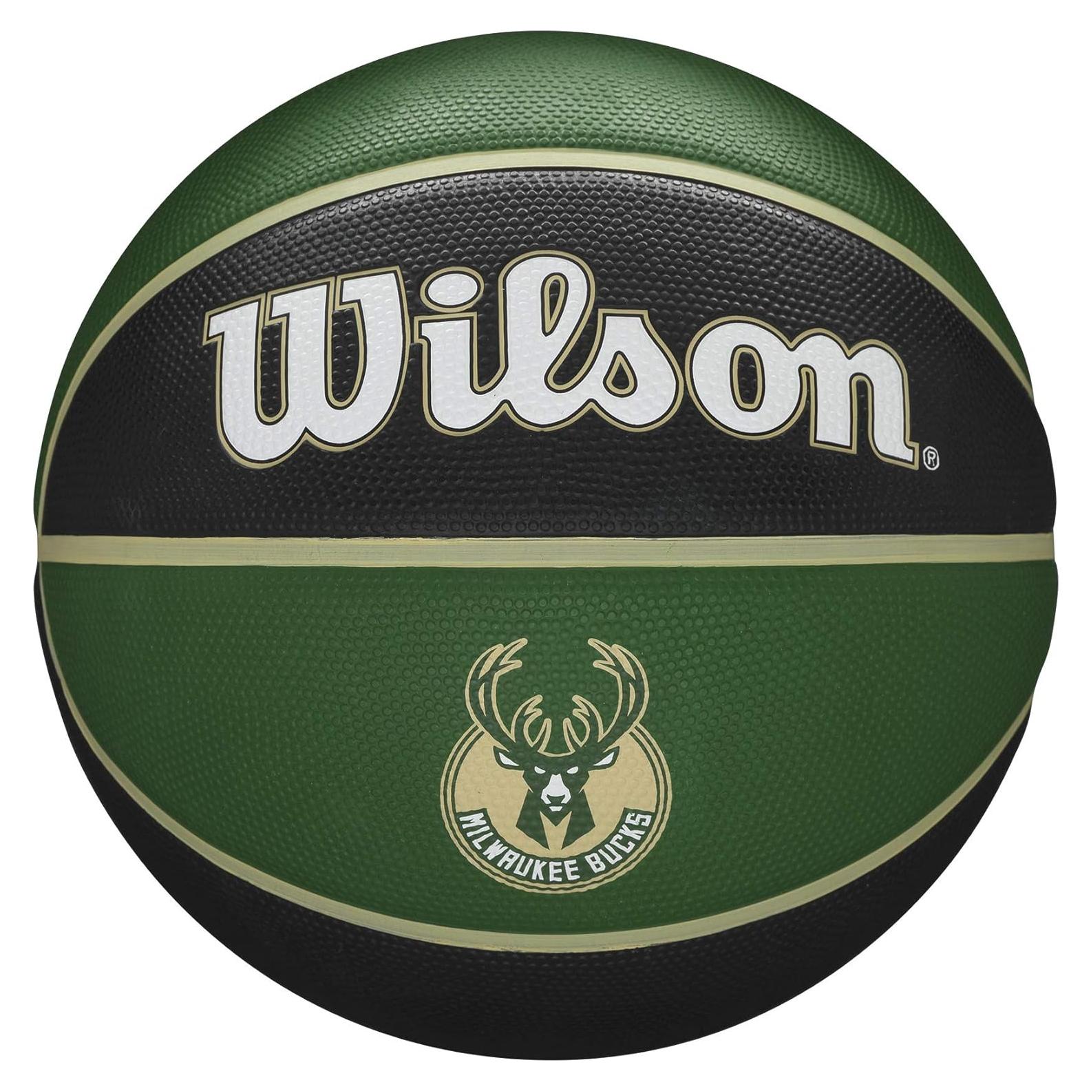 Balón de Baloncesto WILSON NBA Milwaukee Bucks Tamaño 7