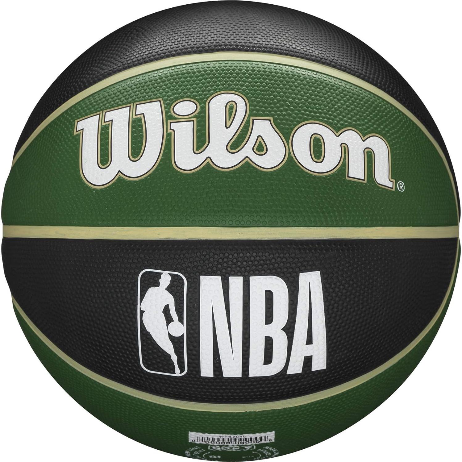 Balón de Baloncesto WILSON NBA Milwaukee Bucks Tamaño 7
