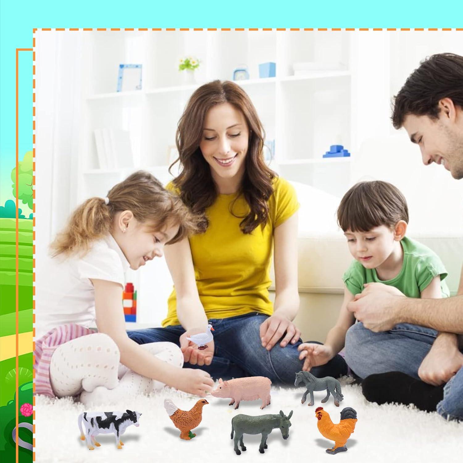 Set 16 Figuras de Animales Marinos Rxdotrde - Juguetes Educativos