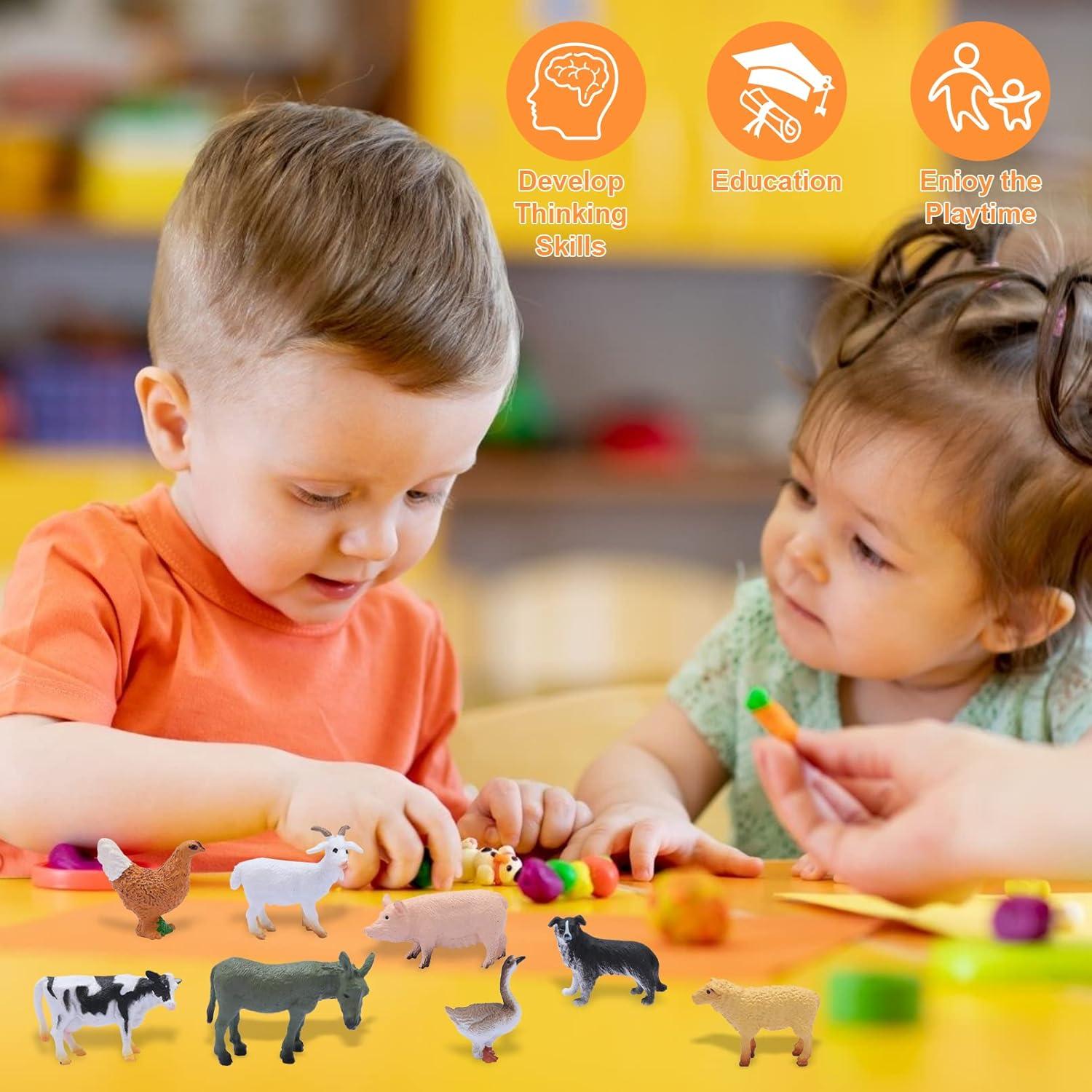 Set 16 Figuras de Animales Marinos Rxdotrde - Juguetes Educativos