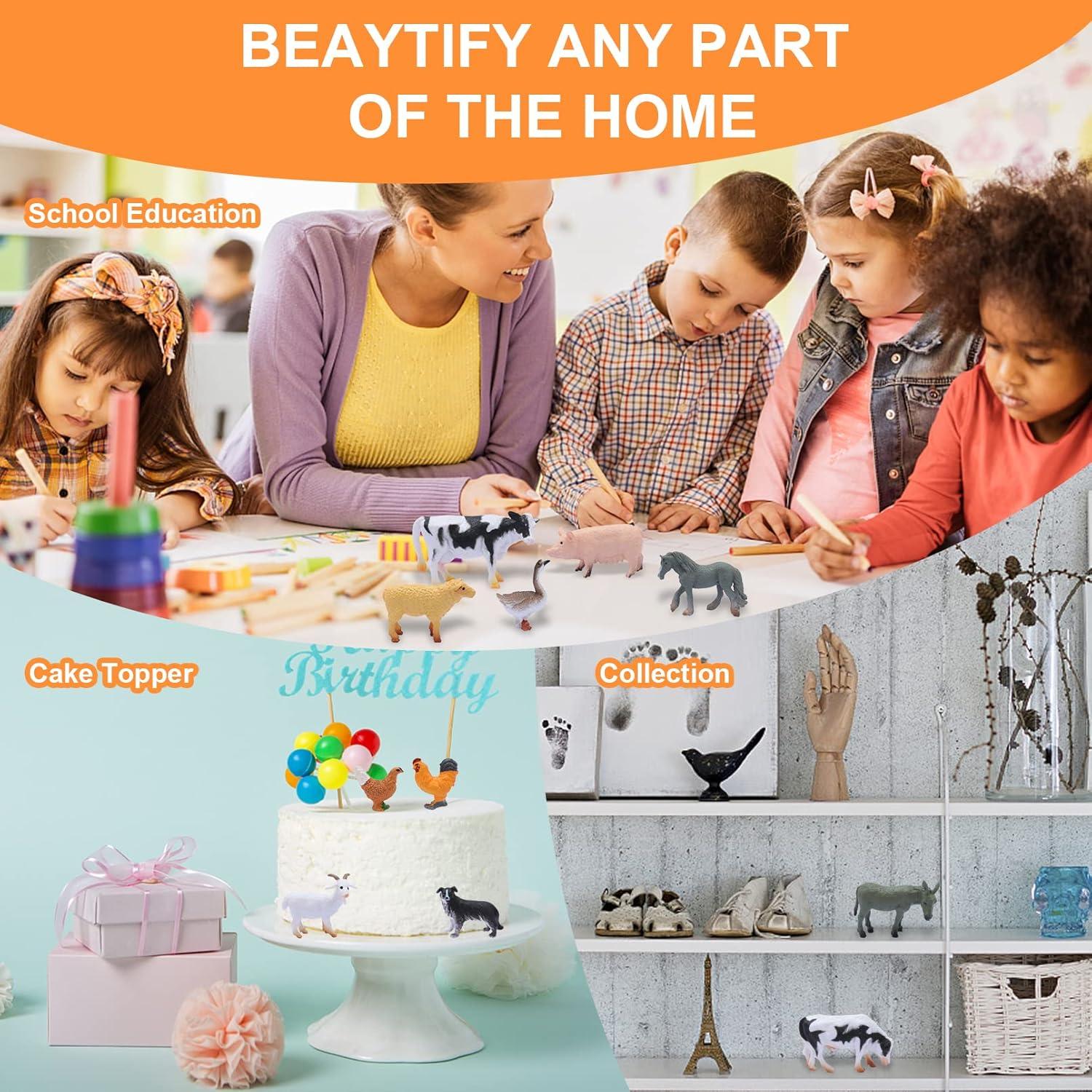 Set 16 Figuras de Animales Marinos Rxdotrde - Juguetes Educativos