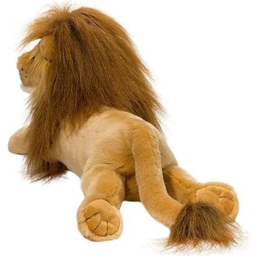 Zeus León de Peluche Douglas 56 cm Realista y Suave