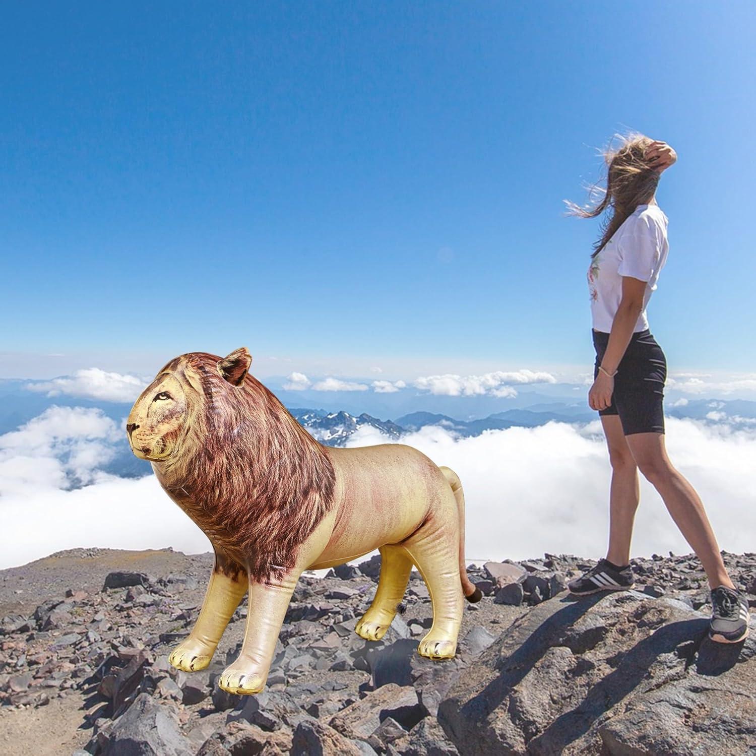 Juguete Inflable León Macho Jet Creations 91.4x61 cm