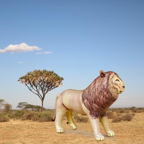 Juguete Inflable León Macho Jet Creations 91.4x61 cm