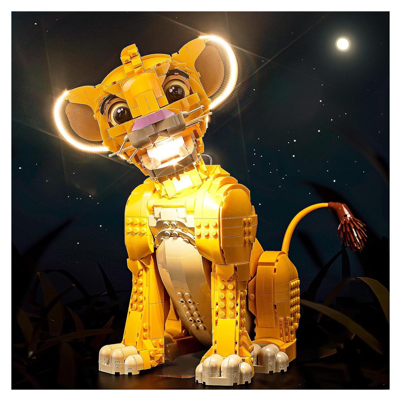 Kit de Iluminación LED Brickshining para Lego Joven Simba 43247