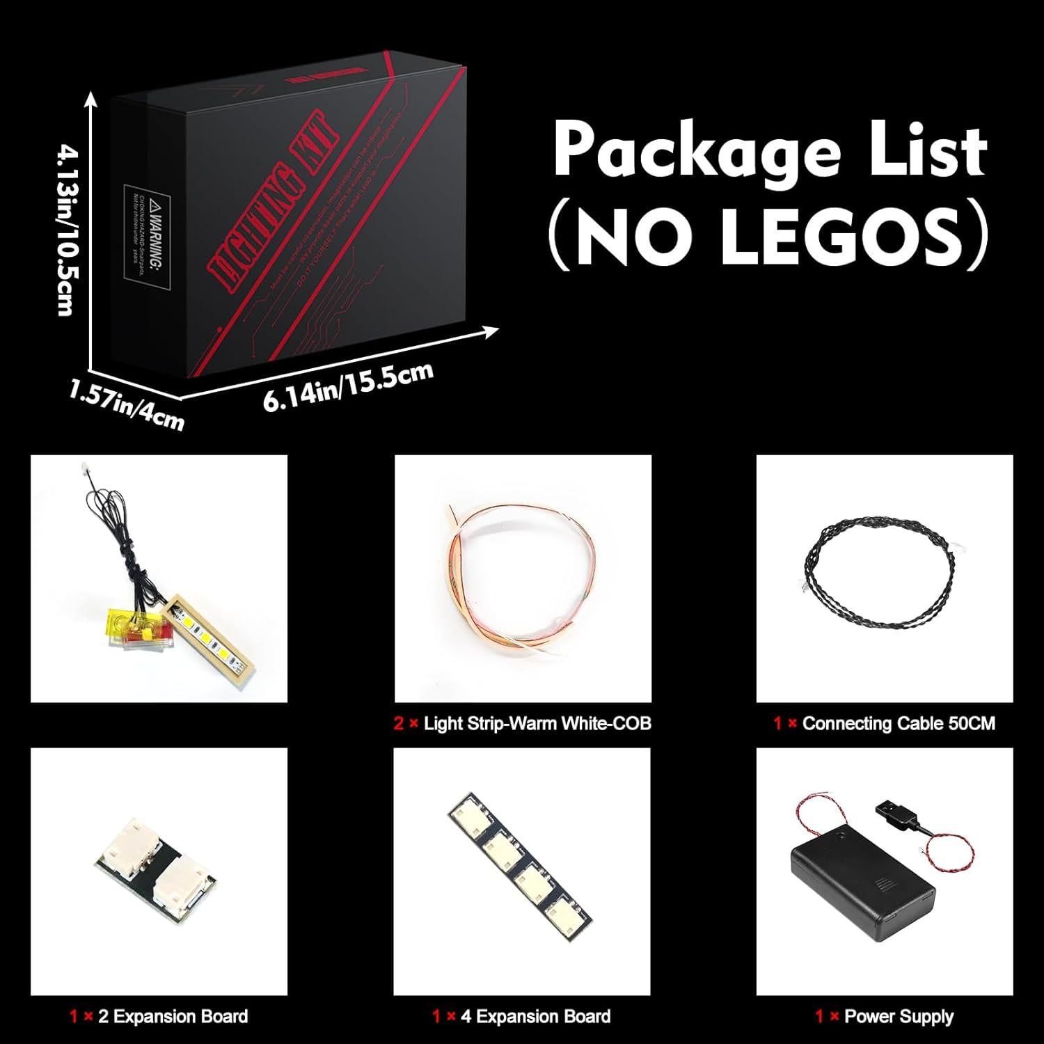 Kit de Iluminación LED Brickshining para Lego Joven Simba 43247