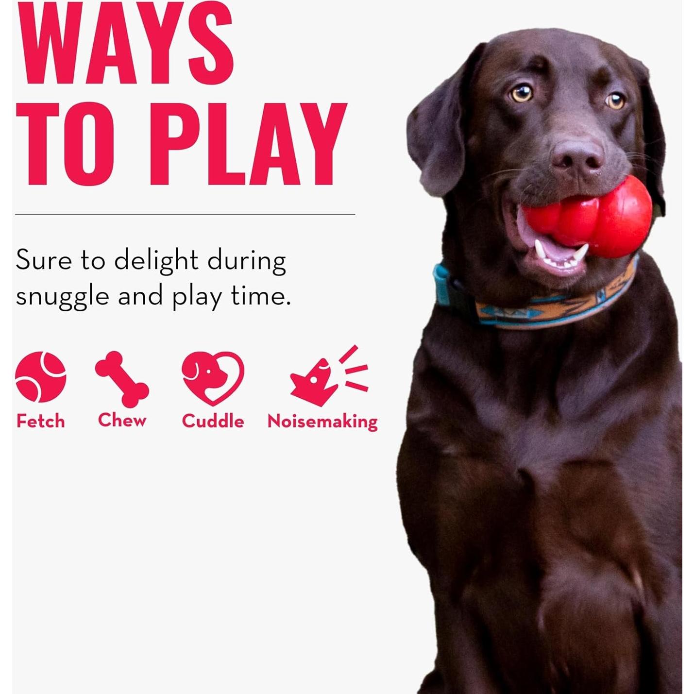 Juguete de Peluche KONG Cozie Rey León Mediano para Perros