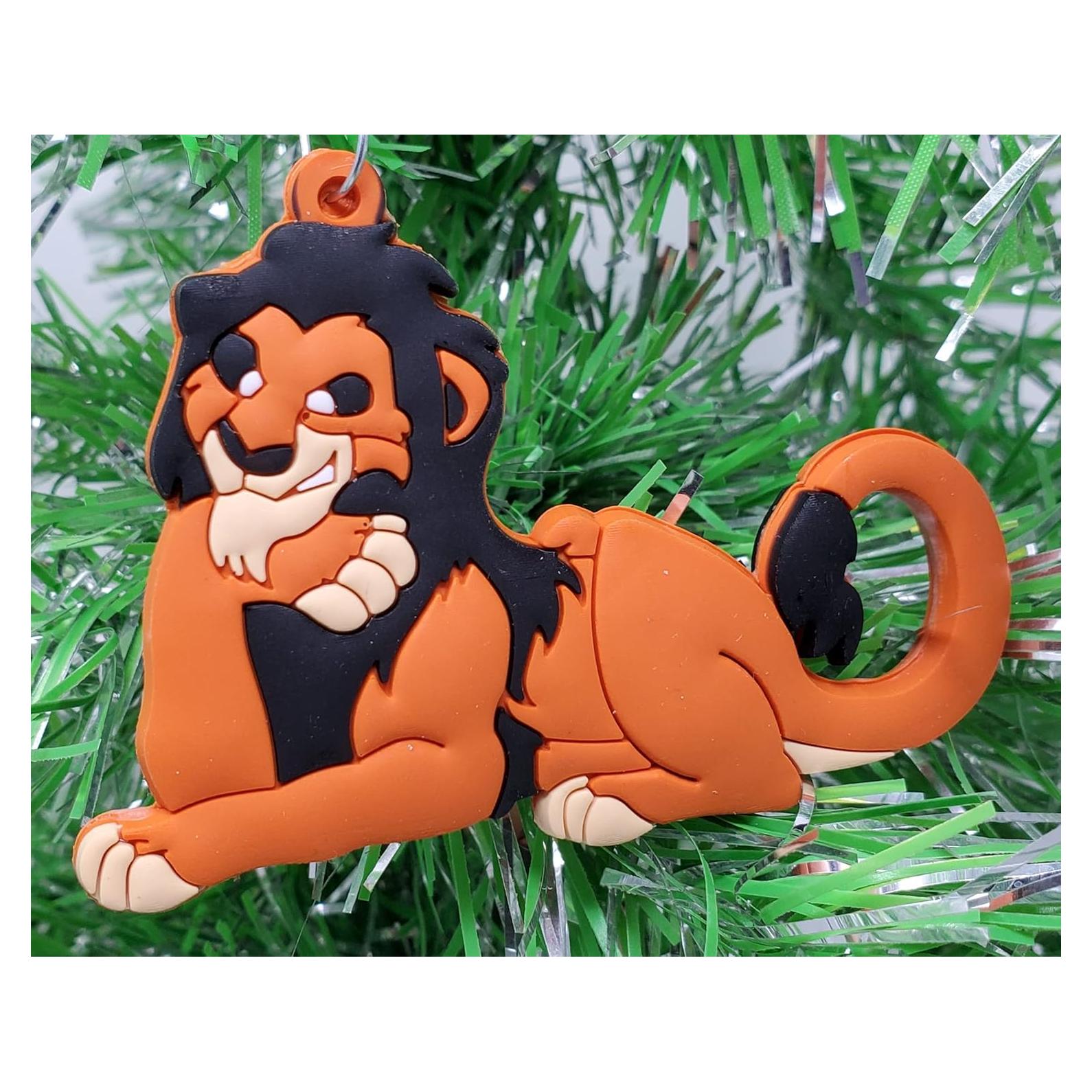 Adorno Colgante Scar Rey León - Resina 5 cm Decorativo