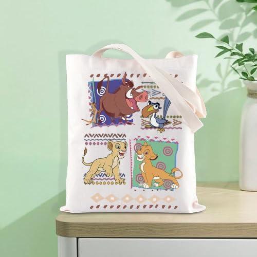 Bolsa de Mano Ecológica FOTAP León Simba 37x32cm Reutilizable