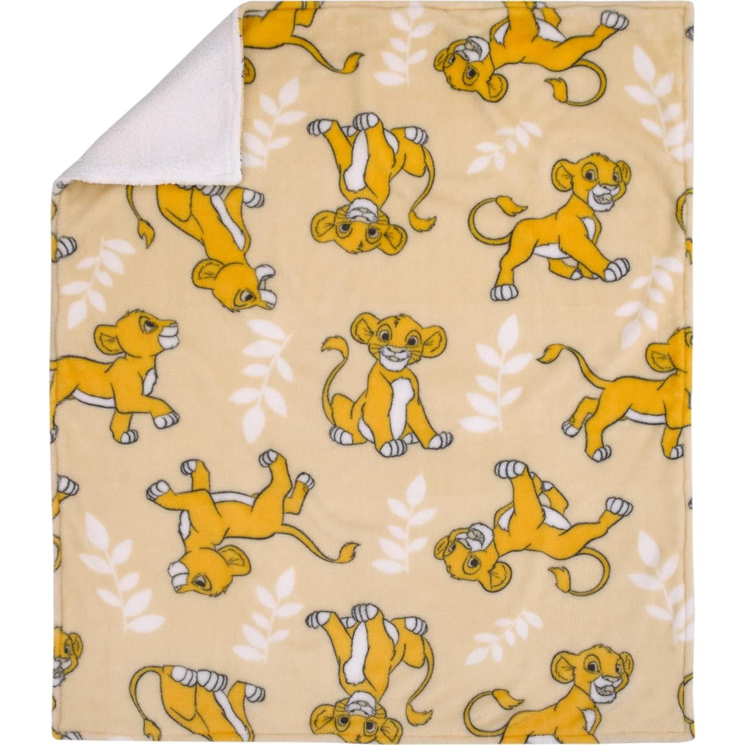 Manta de Bebé NoJo Disney Rey León Simba 76x91 cm Suave