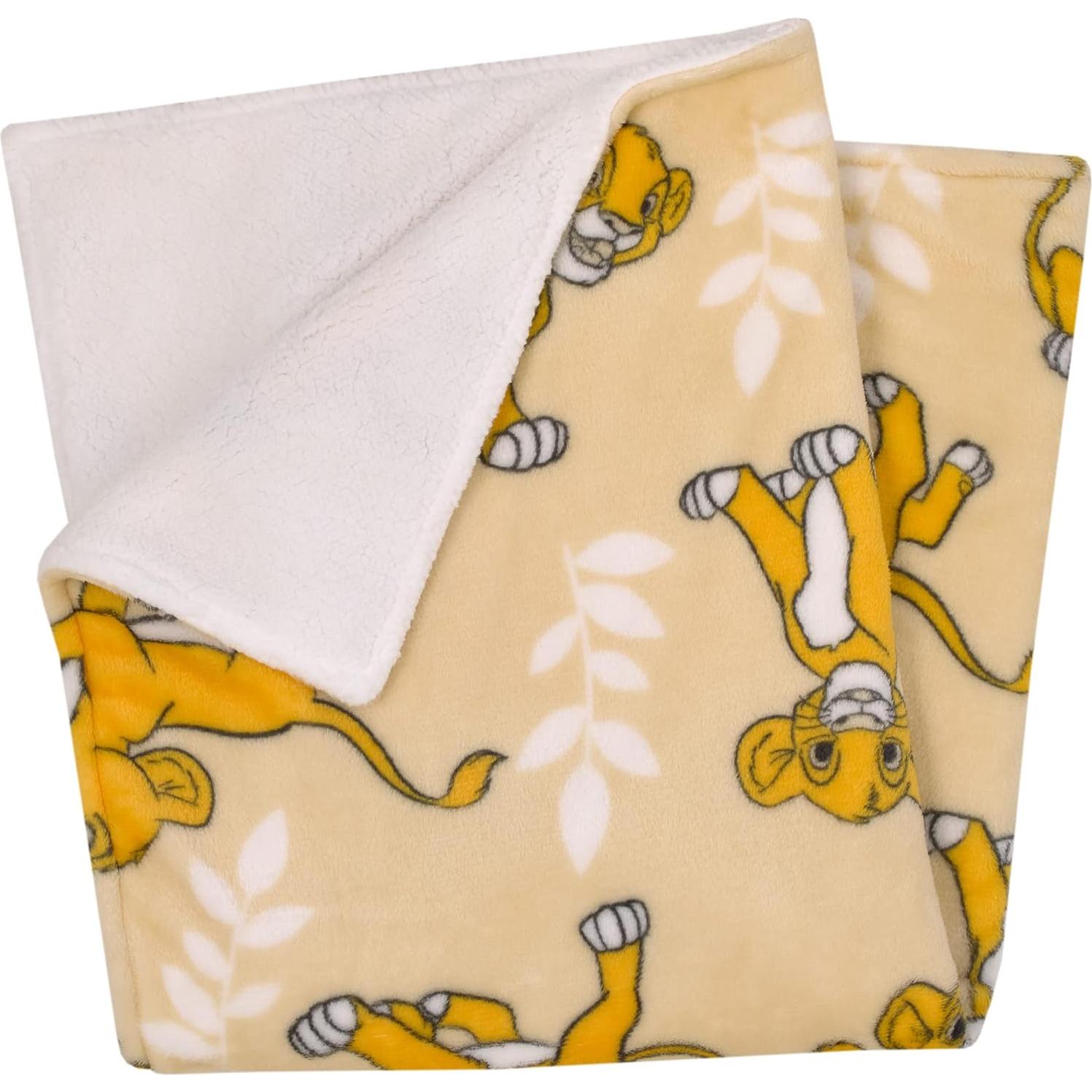 Manta de Bebé NoJo Disney Rey León Simba 76x91 cm Suave