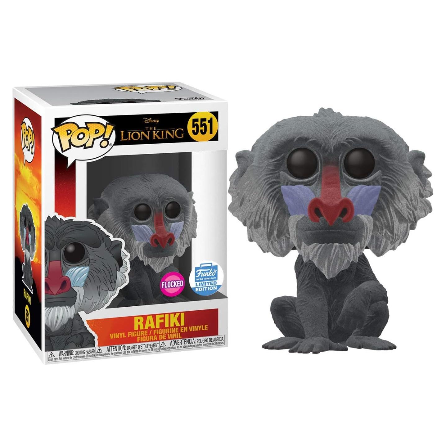 Figura Coleccionable Funko Pop Rafiki Peluda El Rey León