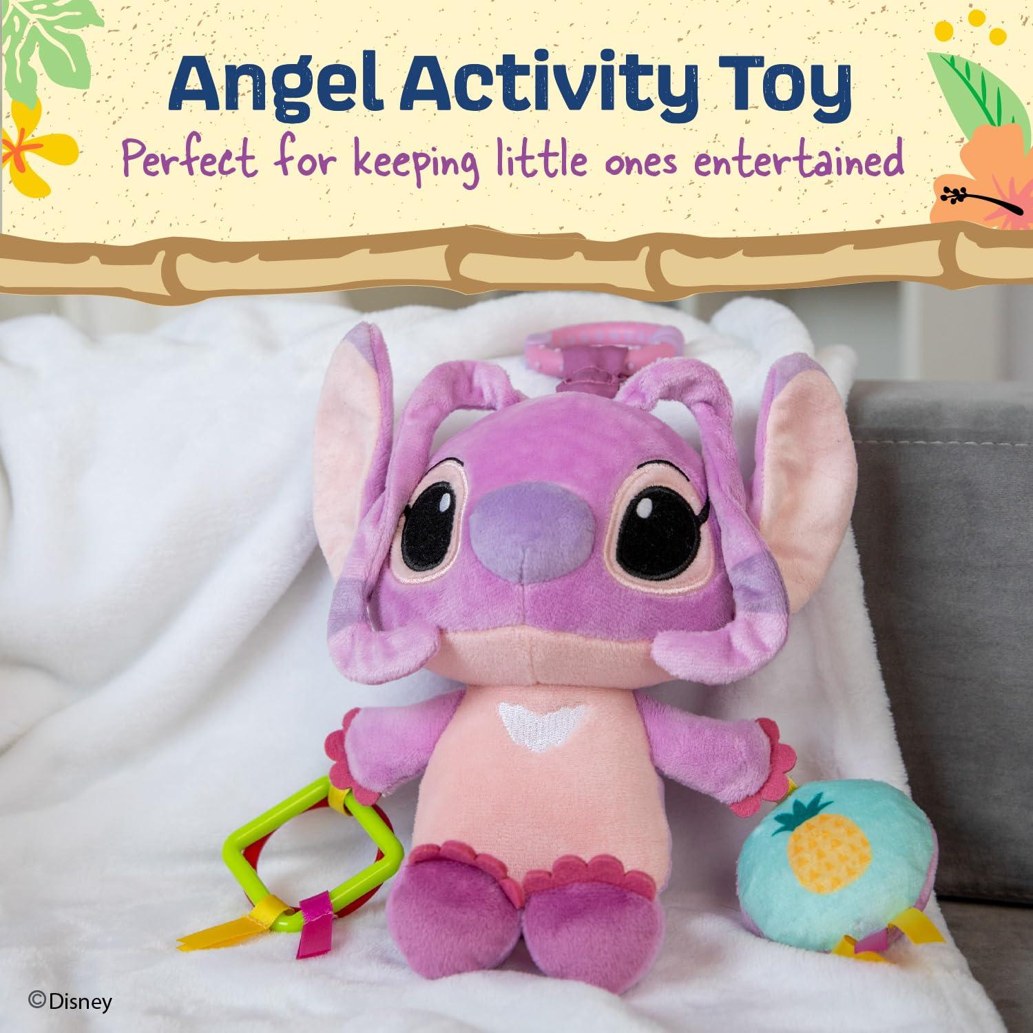Juguete de Actividad Angel Lilo y Stitch con Textura y Espejo