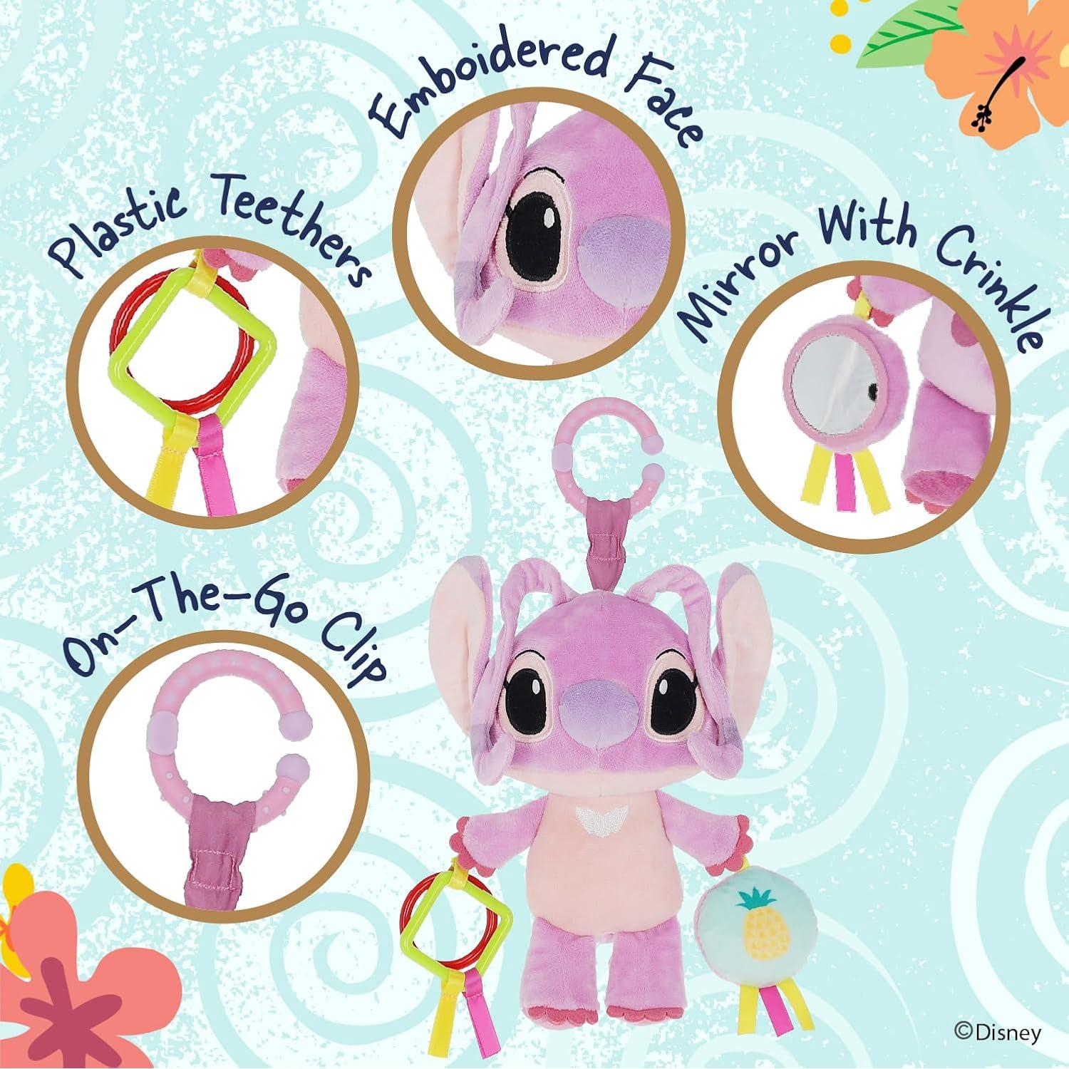 Juguete de Actividad Angel Lilo y Stitch con Textura y Espejo