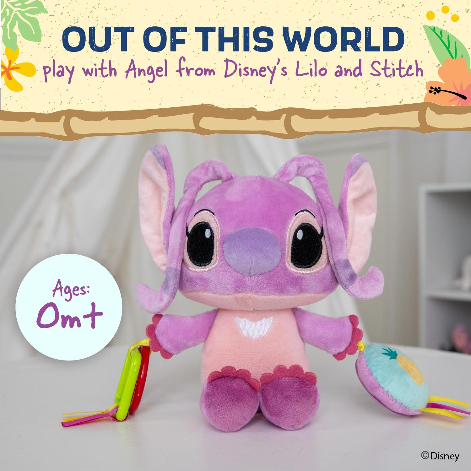 Juguete de Actividad Angel Lilo y Stitch con Textura y Espejo