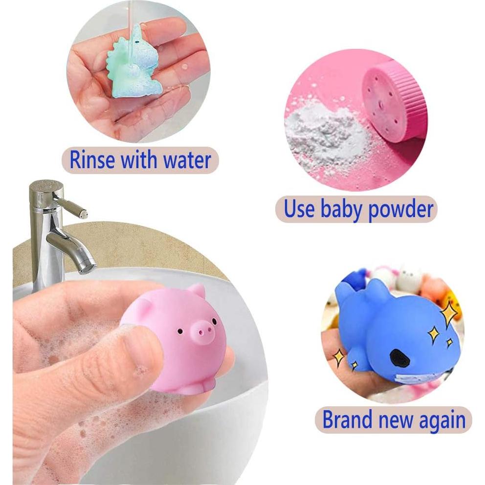 UMEELR 28 Juguetes Squishies Mochi con Tarjetas para Niños