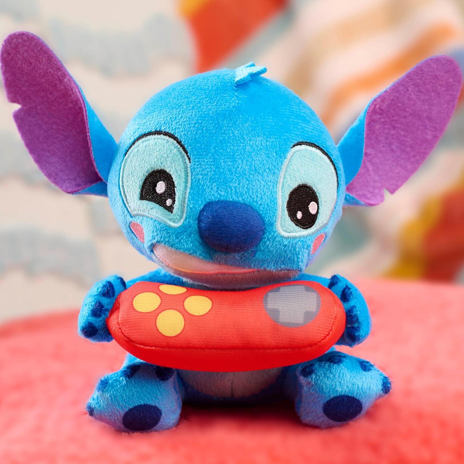 Peluche Stitch Gamer Just Play 17.78 cm Azul Suave