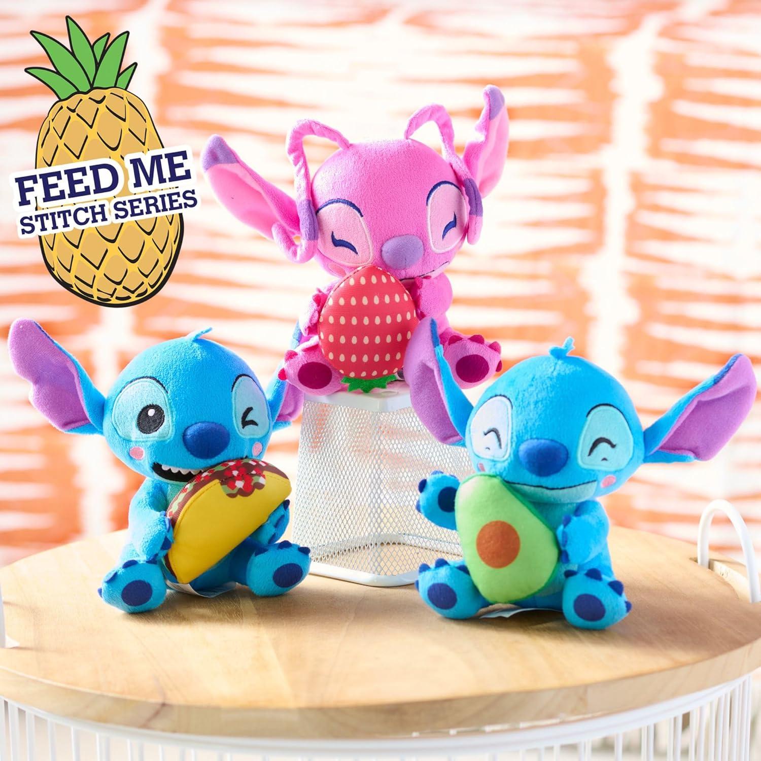 Peluche Disney Stitch Angel con Fresa 17.78 cm Just Play