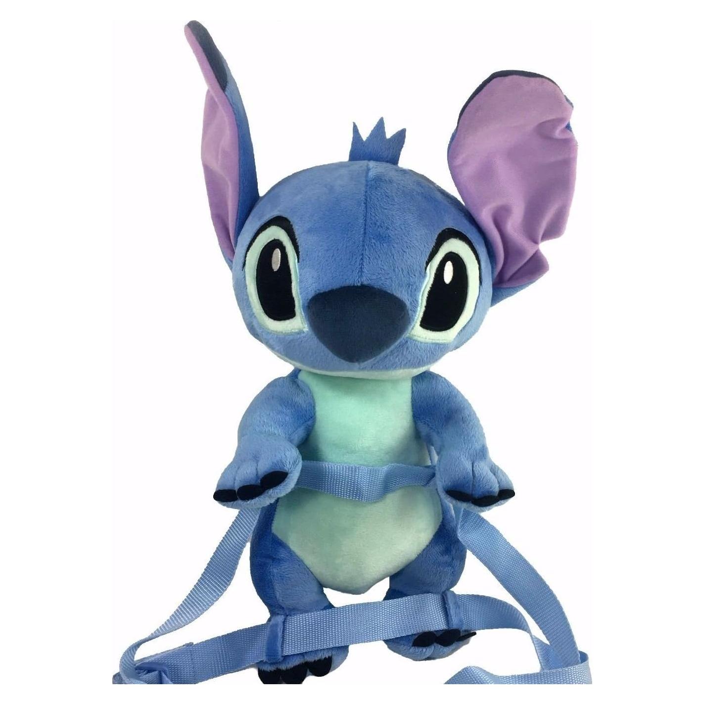 Bolsa de Peluche Lilo y Stitch Jumbo Ruz 40.6x10.2x12.7cm - Azul